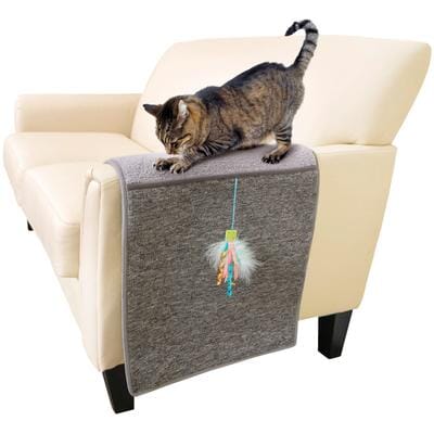 SmatyKat Instincts Claw Cushion Cat Scratching Mat and Furniture Protector - Large - L:49 X H:18 Inches Default Title