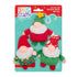 Snugarooz Holiday Gnomies with Repair Patch Squeak and Crinkle Plush Dog Toy - 3 Pack Default Title