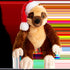 Snugarooz Holiday Sasha Claus The Sloth Squeak and Plush Dog Toy - 11 Inch Default Title