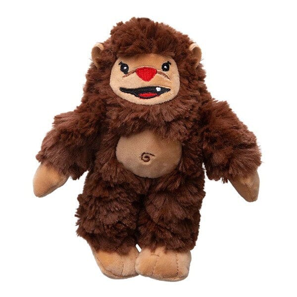 Snugarooz Young Billy Bigfoot Squeak and Crinkle Plush Dog Toy - 6" Inches