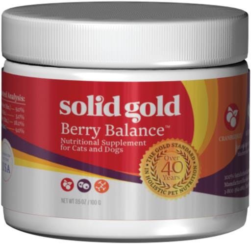 Solid Gold Berry Balance Nutritional Supplement Powder for Dogs & Cats  