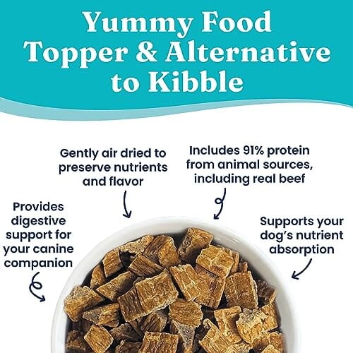 Solid Gold NutrientBoost Beef and Superfood Gently Air-Dried Dog Food Topper or Treat