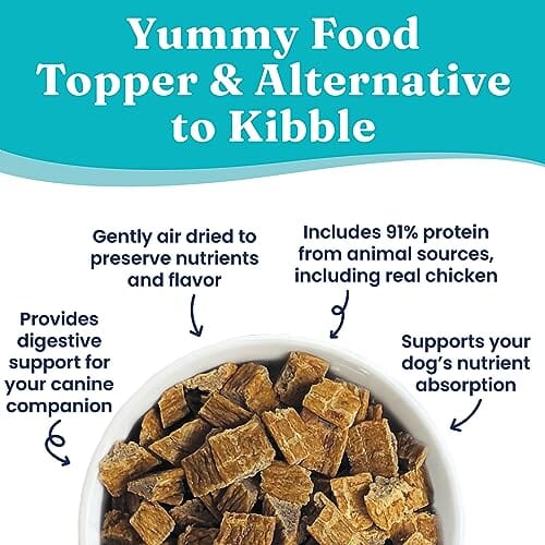 Solid Gold NutrientBoost Chicken and Superfood Gently Air-Dried Dog Food Topper or Treat