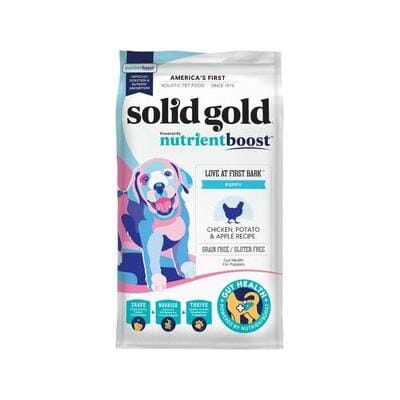 Solid Gold NutrientBoost Love At First Bark Grain-Free Gut Health Chicken Potato and Apple Puppy Dry Dog Food - 3.75 Lbs Default Title