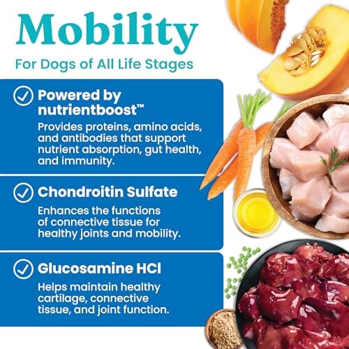 Solid Gold NutrientBoost Mobility Chicken with Glucosamine Functional Soft and Chewy Dog Treats - 5.2 Oz