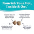 Solid Gold NutrientBoost Skin and Coat Health Peanut Butter with Salmon Oil Functional Soft and Chewy Dog Treats - 5.2 Oz