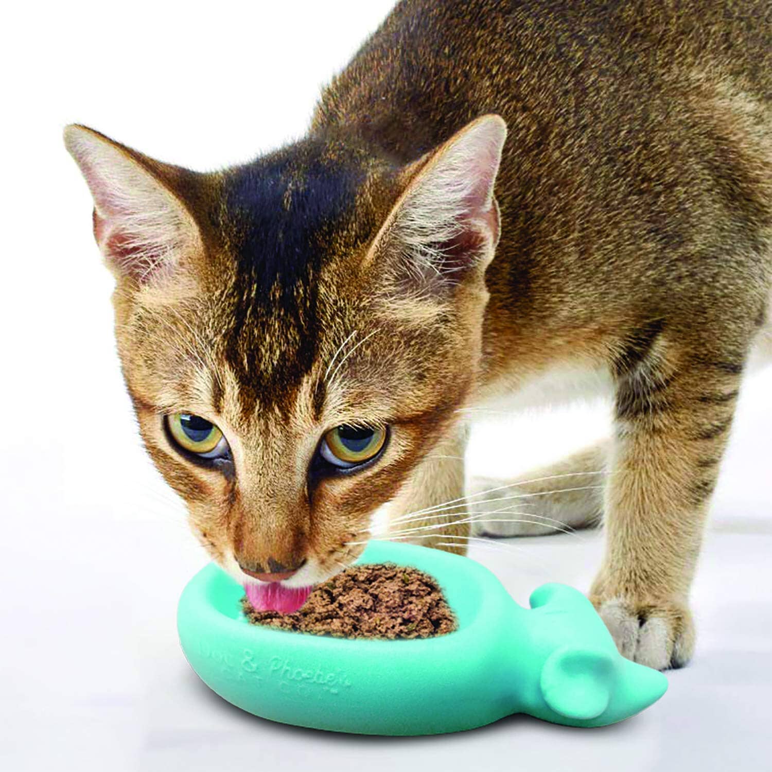 SPOT Ethical Doc and Phoebe Cat Wet Food Feeder Fish - 5.75" Inch  