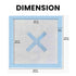 SPOT X Marks The Spot Anti-Skid Puppy Dog Training Pads - L:22 X W:22" Inches - 50 Pack  