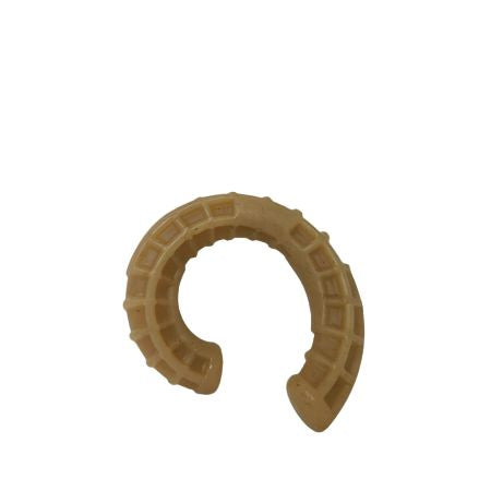 Spunky Pup Antler Ram Chicken Flavored Dental Textured Nylon Durable Fetch Dog Toy