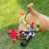 Spunky Pup Fly and Fetch Duck Plush and Float Rope Flinging Dog Toy  