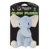 Spunky Pup Glow In the Dark Elephant Squeak and Plush Dog Toy - Small