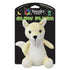 Spunky Pup Glow In the Dark Fox Squeak and Plush Dog Toy - Small