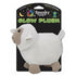 Spunky Pup Glow In the Dark Lamb Squeak and Plush Dog Toy - Large