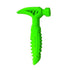 Spunky Pup Hammer Dental Textured Fetch and Float Rubber Dog Toy