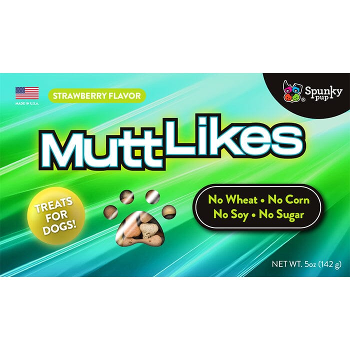 Spunky Pup Mutt Likes Turkey Flavored Soft and Chewy Dog Treats - 5 Oz