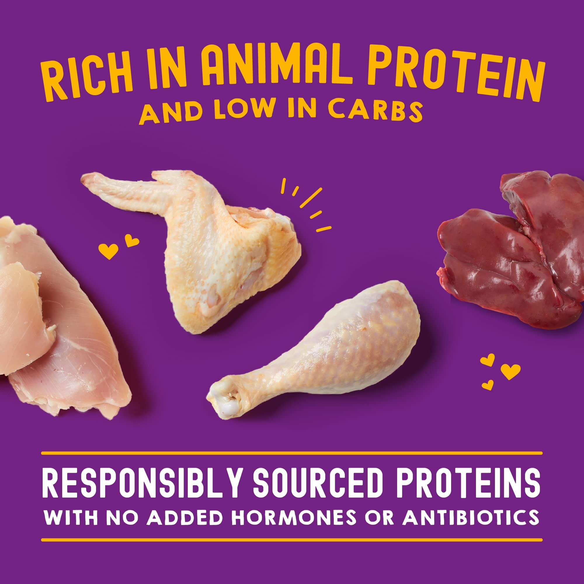 Stella & Chewy's Carnivore Cravings Morsals N' Gravy Chicken and Liver  Wet Cat Food Pouch - 2.8 Oz - Case of 24