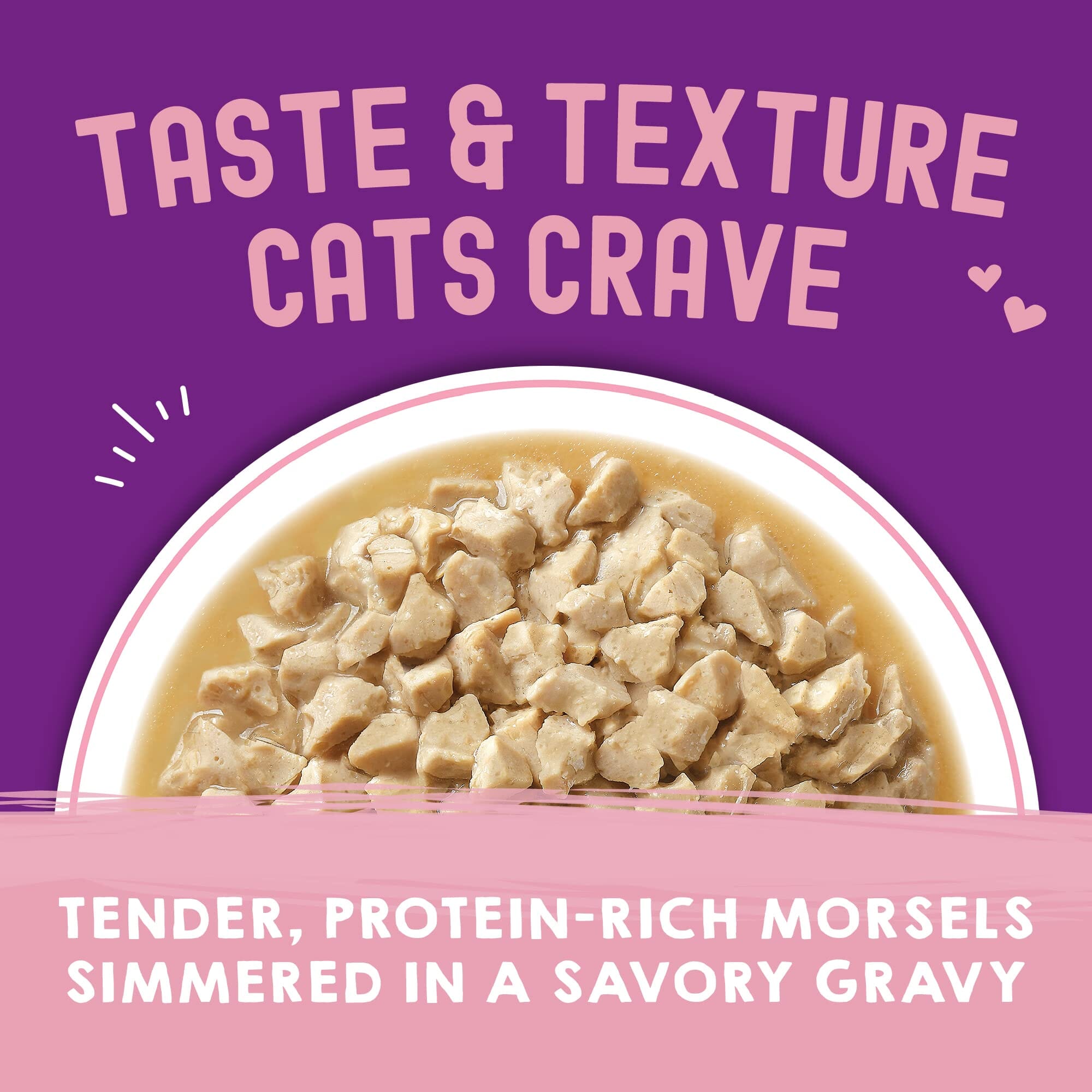 Stella & Chewy's Carnivore Cravings Morsals N' Gravy Chicken and Salmon Wet Cat Food Pouch - 2.8 Oz - Case of 24