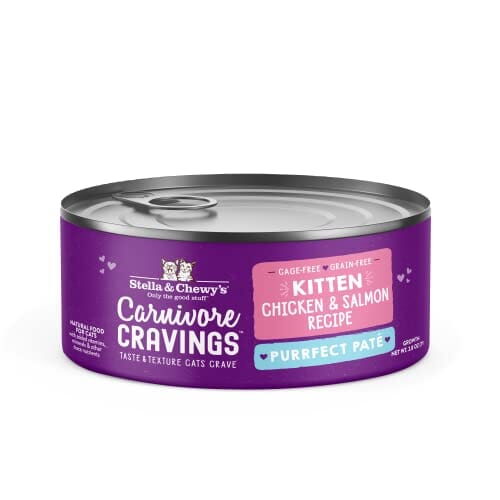 Stella & Chewy's Carnivore Cravings Pate Kitten Chicken Canned Cat Food - 2.8 Oz - Case of 24