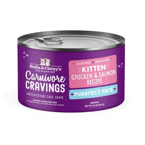 Stella & Chewy's Carnivore Cravings Pate Kitten Chicken Canned Cat Food - 5.2 Oz - Case of 24
