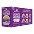 Stella & Chewy's Carnivore Cravings Savory Shreds Chicken Tuna Salmon Beef Turkey Canned Cat Food - Variety Pack - 2.8 Oz - Case of 24