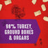 Stella & Chewy's Carnivore Crunchy Turkey Freeze Dried Dog Treats - 3.25 Oz