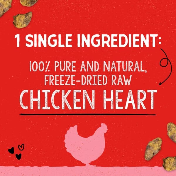 Stella & Chewy's Chicken HRTS Freeze Dried Dog Treats - 11.5 Oz