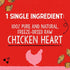Stella & Chewy's Chicken HRTS Freeze Dried Dog Treats - 11.5 Oz