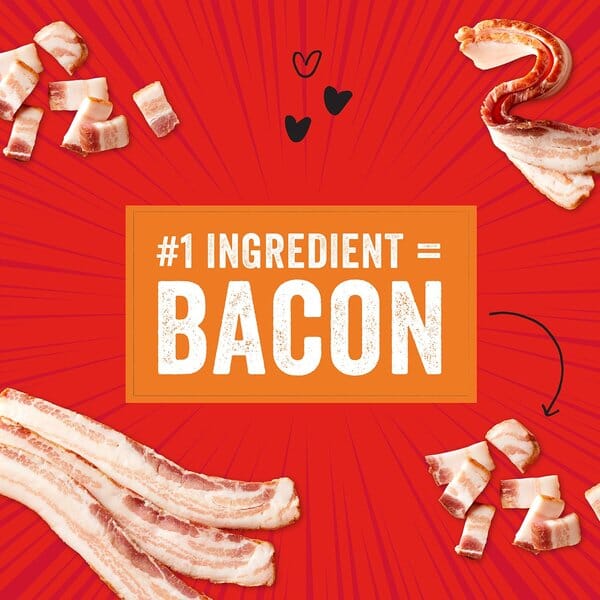 Stella & Chewy's Cravin' Bacon Bites Beef Chewy Dog Treats - 8.25 Oz