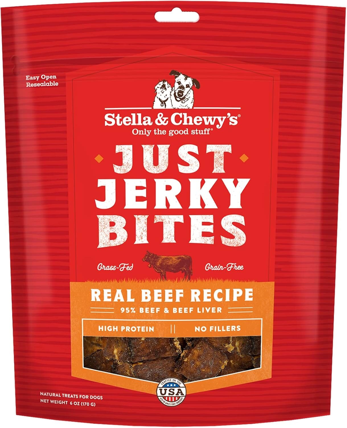 Stella & Chewy's Just Jerky Grain-Free Beef - 6 Oz  