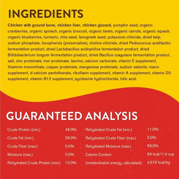 Stella & Chewy's Lil' Bites Chicken Freeze-Dried Dog Food - 7 Oz