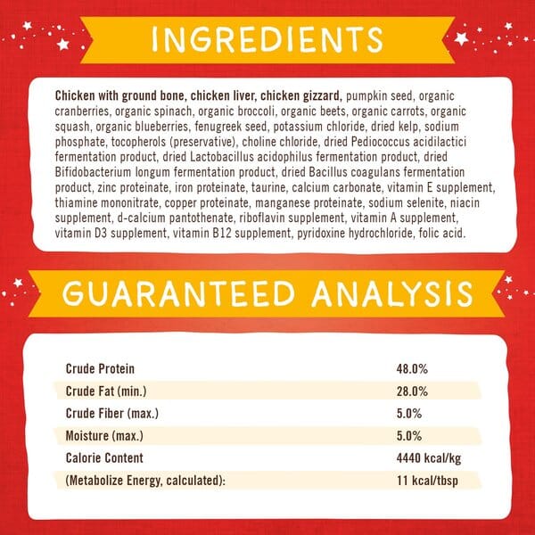 Stella & Chewy's Magical Dinner Dust Chicken Freeze-Dried Dog Food - 7 Oz
