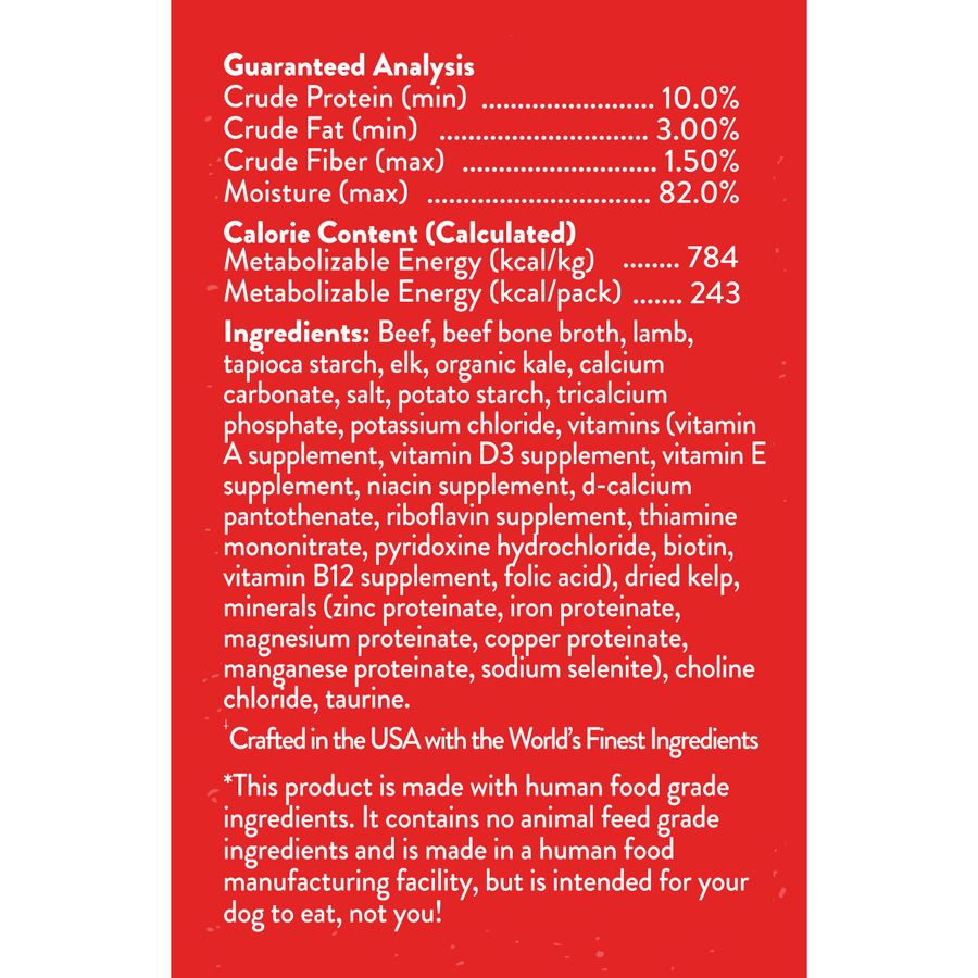 Stella & Chewy's Stew Red Meat Medley Canned Dog Food - 11 Oz - Case of 12