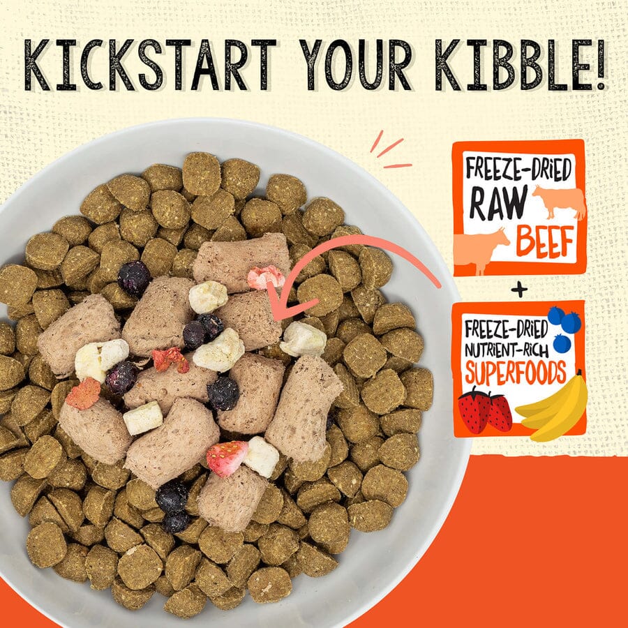 Stella & Chewy's Superblend Mixers Beef Freeze-Dried Dog Food - 3.25 Oz