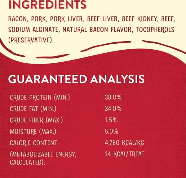 Stella & Chewy's Weenie Bacon Freeze Dried Dog Treats - 11 Oz