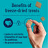 Stewart Single Ingredient Grain-Free High-Protein Beef Liver Freeze-Dried Dog Treats or Food Topper - 4 Oz