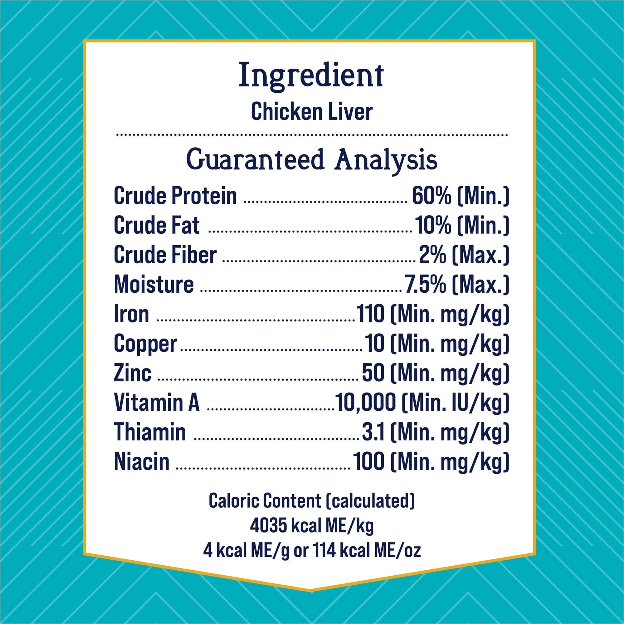 Stewart Single Ingredient Grain-Free High-Protein Chicken Liver Freeze-Dried Dog Treats or Food Topper - 3 Oz