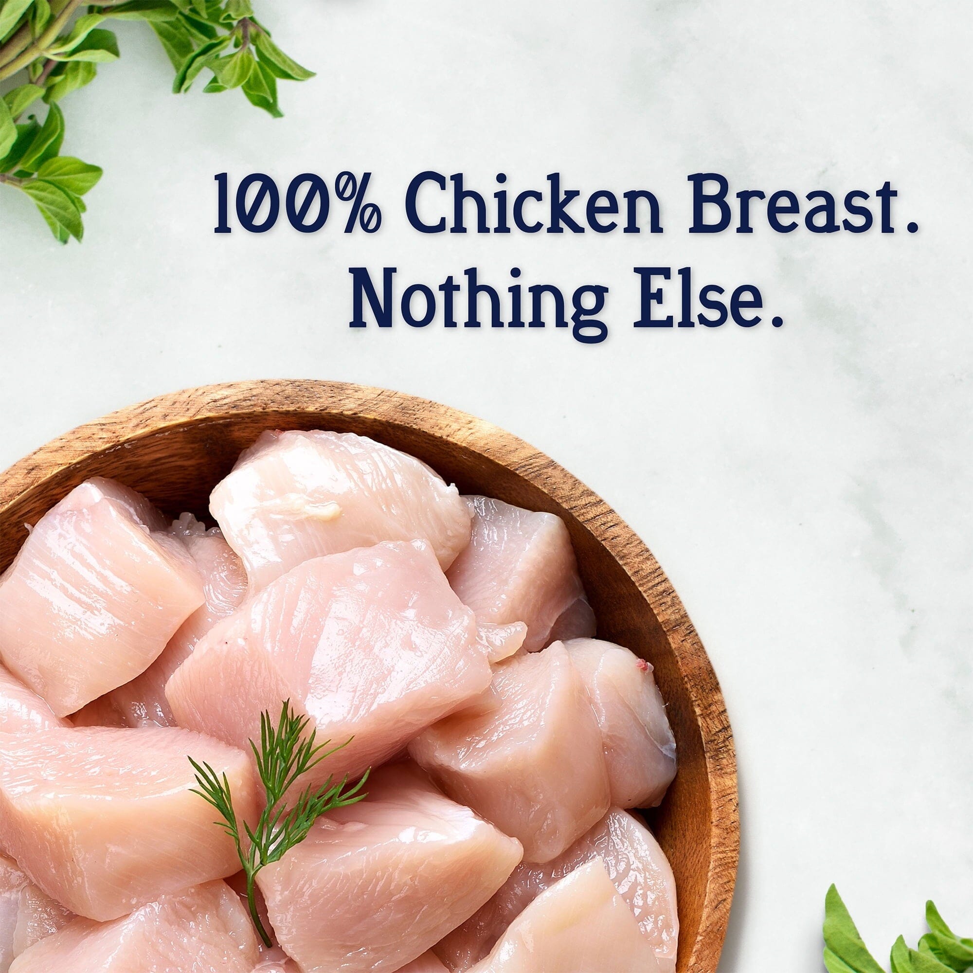 Stewart Single Ingredient High-Protein Chicken Breast Freeze-Dried Dog Treats or Food Topper - 3 Oz