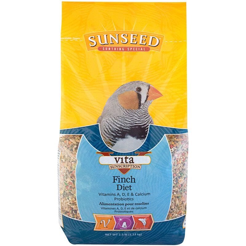 Sunseed Vita Sunscription Finch Diet - 25 lb