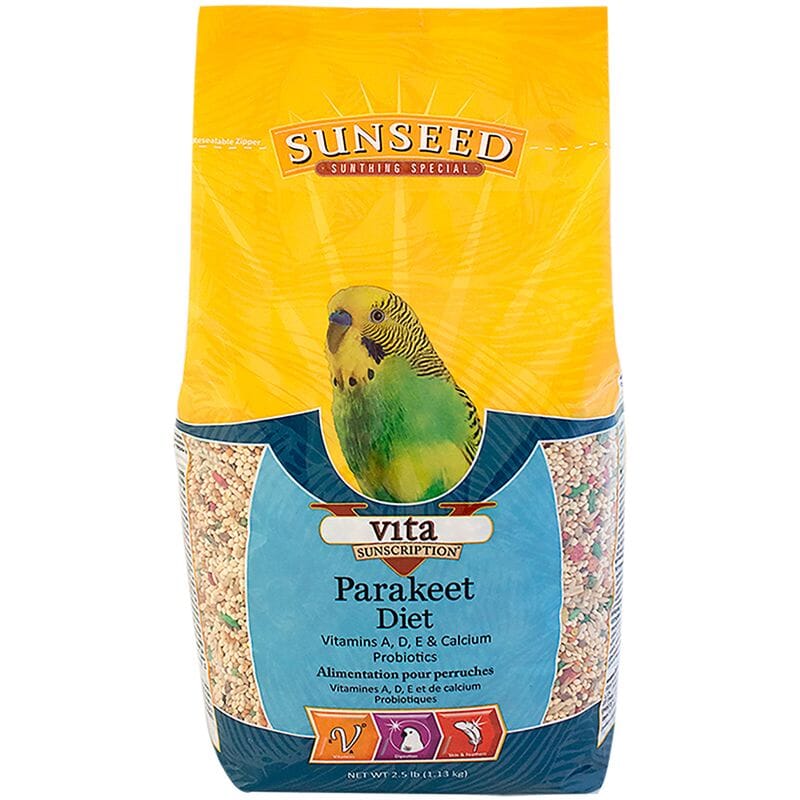 Sunseed Vita Sunscription Parakeet Diet - 25 lb