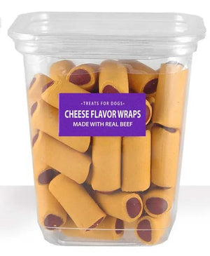 Sunshine Mills Cheese Wraps Natural Dog Treats - 12 lb Bag