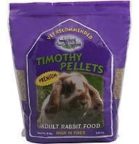 Sweet Meadow All-Timothy Adult Rabbit Pellets Small Animal Treats - 8 Lbs  