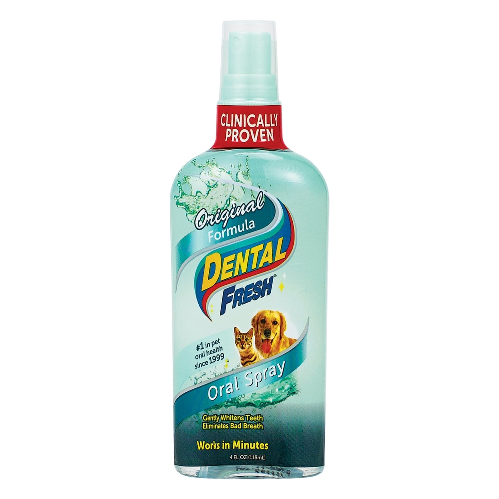 Synergy Labs Dental Fresh Original Formula Breath and Gum Enhancing and Teeth Whitening Cat and Dog Oral Spray - 4 Oz Default Title