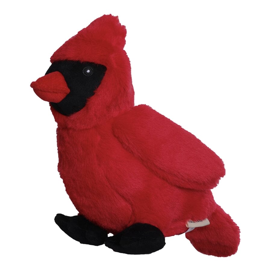Tall Tails Animated Durable Cardinal Squeak and Plush Dog Toy - 11 Inch