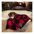 Tall Tails Blanket Hunters Plaid Pattern Fleece Dog Blanket