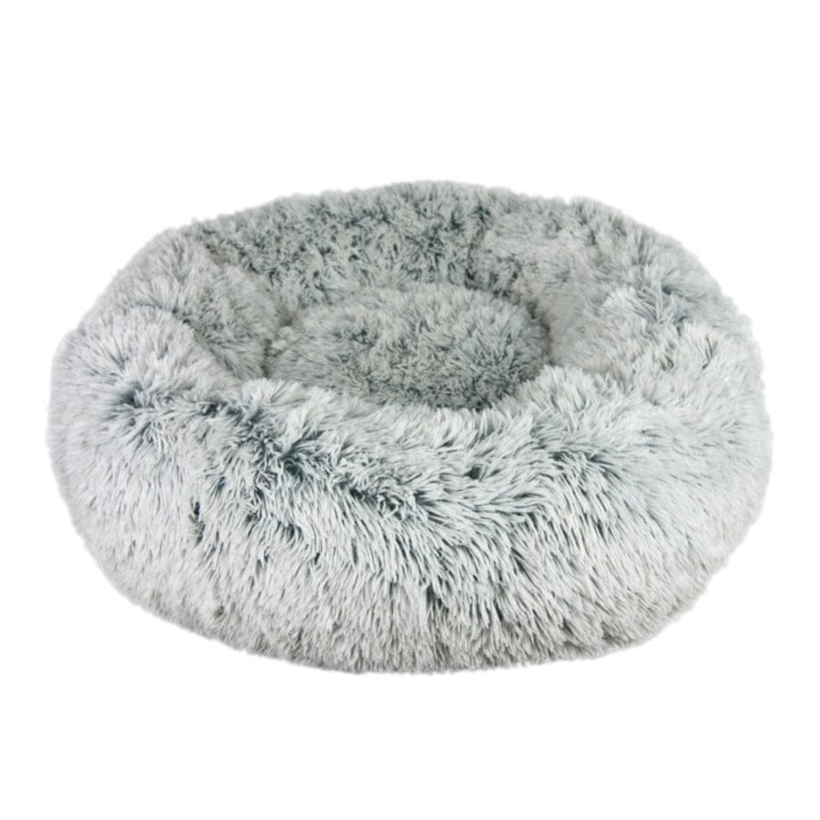 Tall Tails Dream Chaser Cuddle Rounded Cat and Dog Bed - Frosted Gray