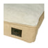 Tall Tails Dream Chaser Cushion Rectangular Cat and Dog Bed - Khaki - Medium - L:30 X W:19 Inches