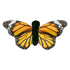 Tall Tails Plush Squeaker Monarch Butterfly Squeak and Soft Plush Dog Toy - 6 Inches