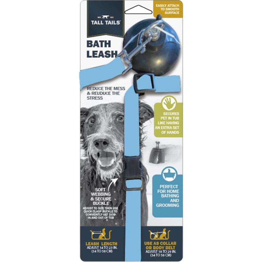 Tall Tails Wet Paws Bath Bathing and Grooming Leash with Suction Cup