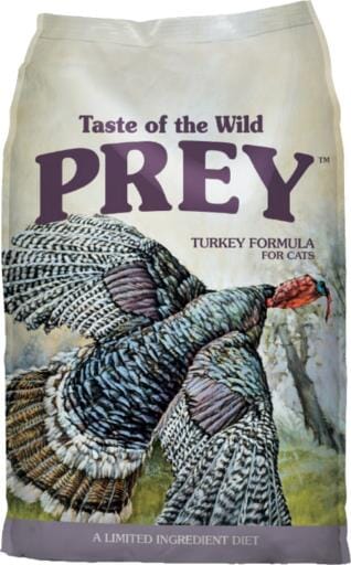 Taste Of The Wild Grain Free Prey Limited Ingredient Turkey Dry Cat Food  