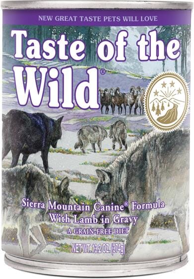 Taste Of The Wild Sierra Mountain Canine Canned Dog Food  